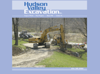 www.hudsonvalleyexcavation.com website