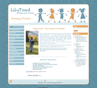 www.lilytoad.com website